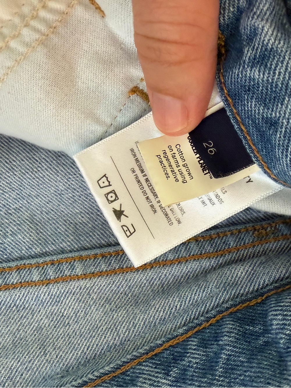 Citizens of Humanity Abita Light Blue Denim Shorts 26 - Picture 4 of 5